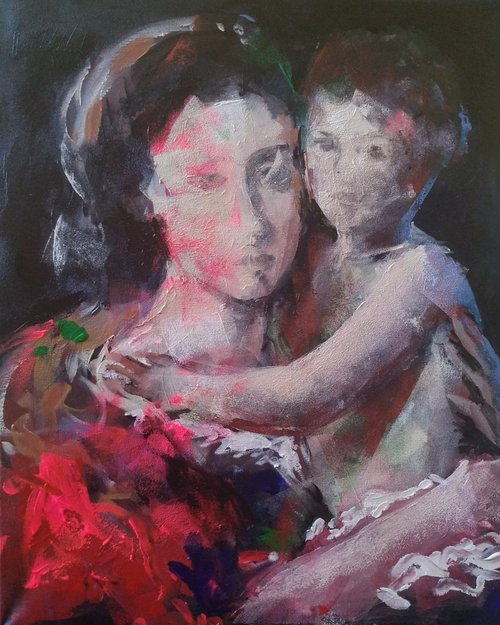 Study for a Madonna by Marina Del Pozo
