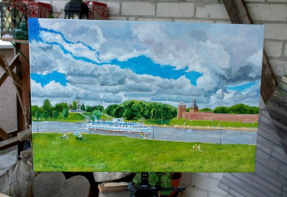 Novgorod, The Great, River View