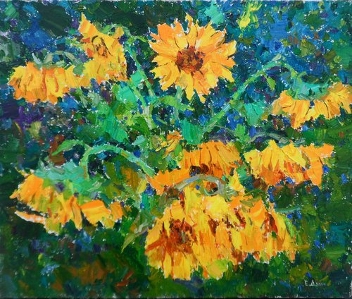 "Sunflowers" by Yehor Dulin
