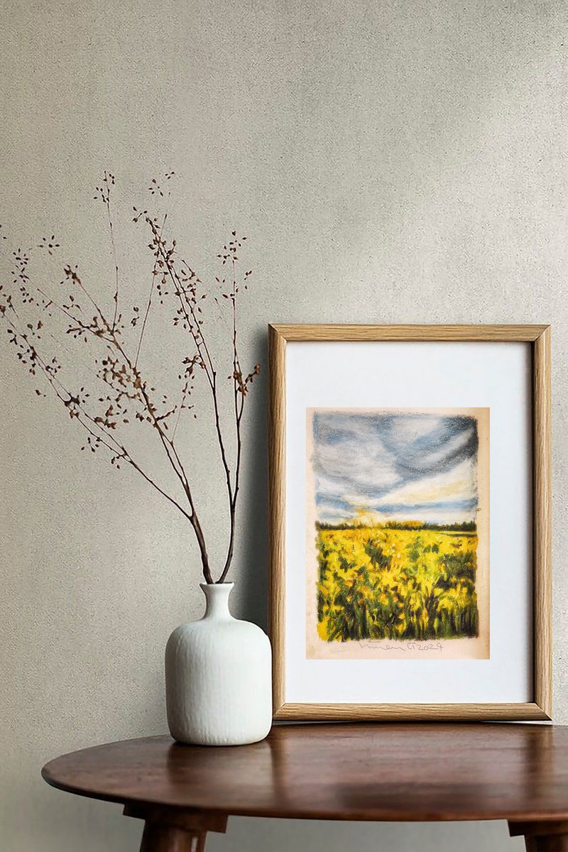 Painting , Landscape By Anahita Ghazanfari, 7 X 10, Artwork For Sale On Artfinder