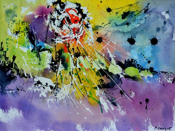 Zoroastre  - abstract watercolor - 3423