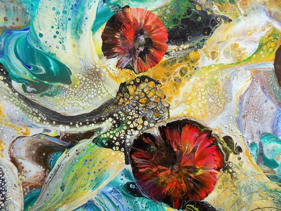 The energy of flowers