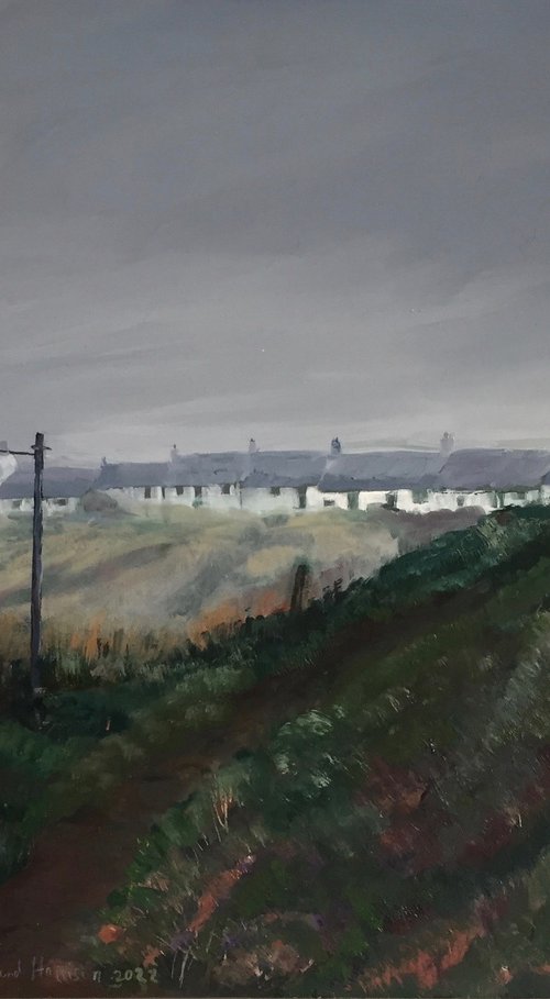 'Catterline, Misty Day' by Stephen Howard Harrison