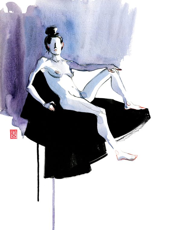 Nude life drawing 007