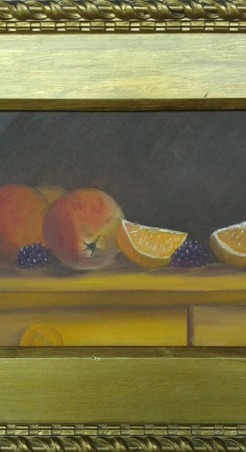 Fruit on the shelf by Gianluca Cremonesi