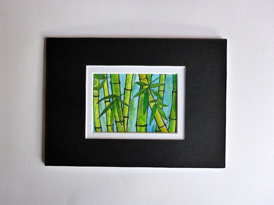 Bamboo (ACEO with Mat)