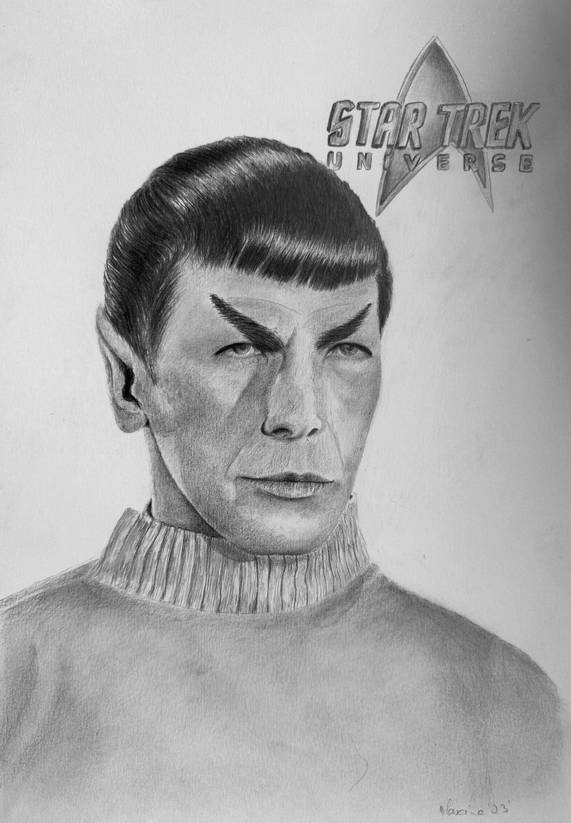 SPOCK .... From Star Trek by Maxine Taylor