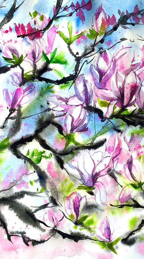 Magnolia from Vevey by Ksenia Astakhova