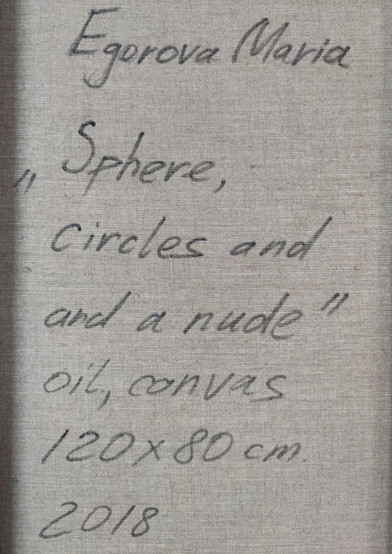 Sphere, circles and a nude