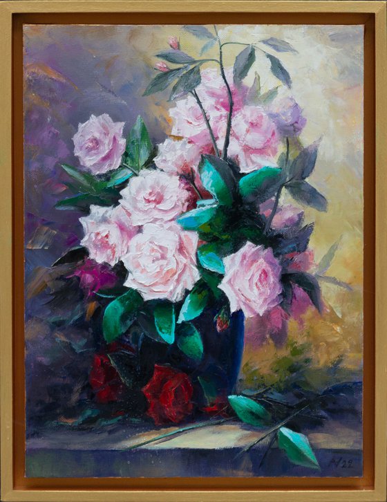 NATUREMORTE WITH ROSES