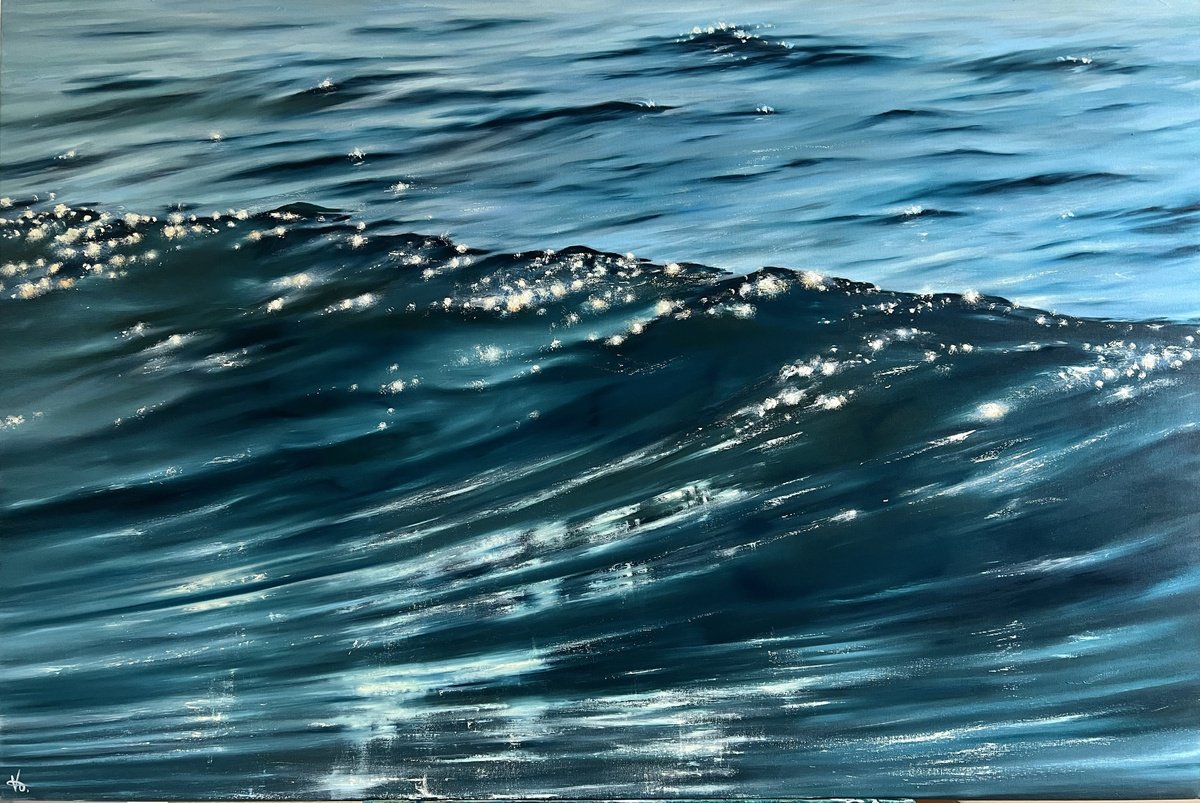 Ephemeral ripples by Valeria Ocean