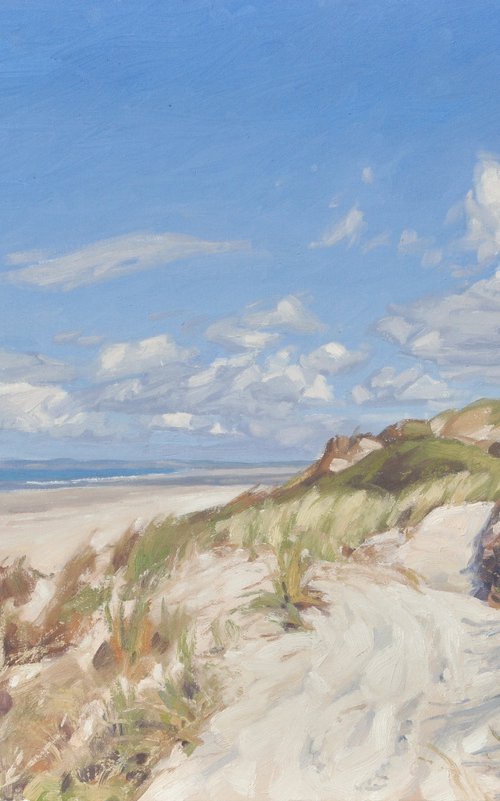 From the top of the dunes, Brittany by ANNE BAUDEQUIN