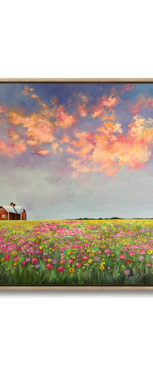 Daydream! Country landscape art by Amita Dand