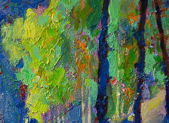 Sunbeam Among Trees