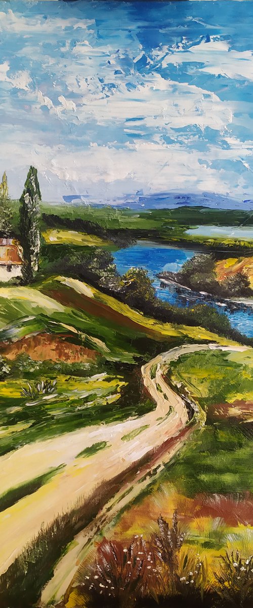 Summer view by Nataliia Plakhotnyk
