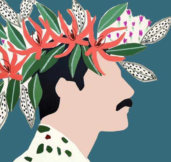 Head Flowers Freddie