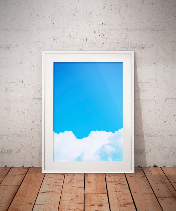 Blue Clouds I | Limited Edition Fine Art Print 1 of 10 | 30 x 45 cm