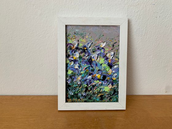 Miniature with flowers