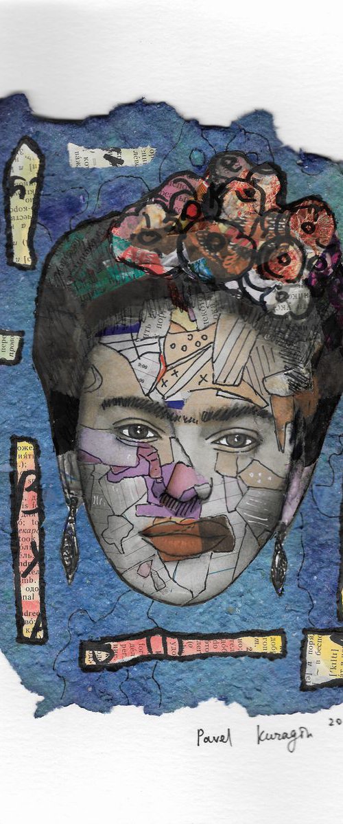 Portrait of Frida # 13 by Pavel Kuragin