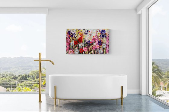 Radiant Chaos, Floral Landscape