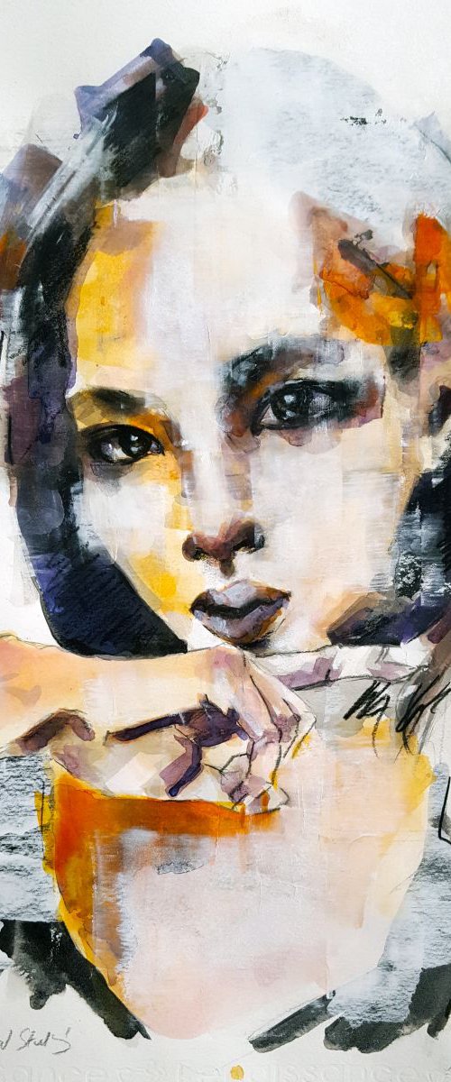 3-20-16 head study by Thomas Donaldson
