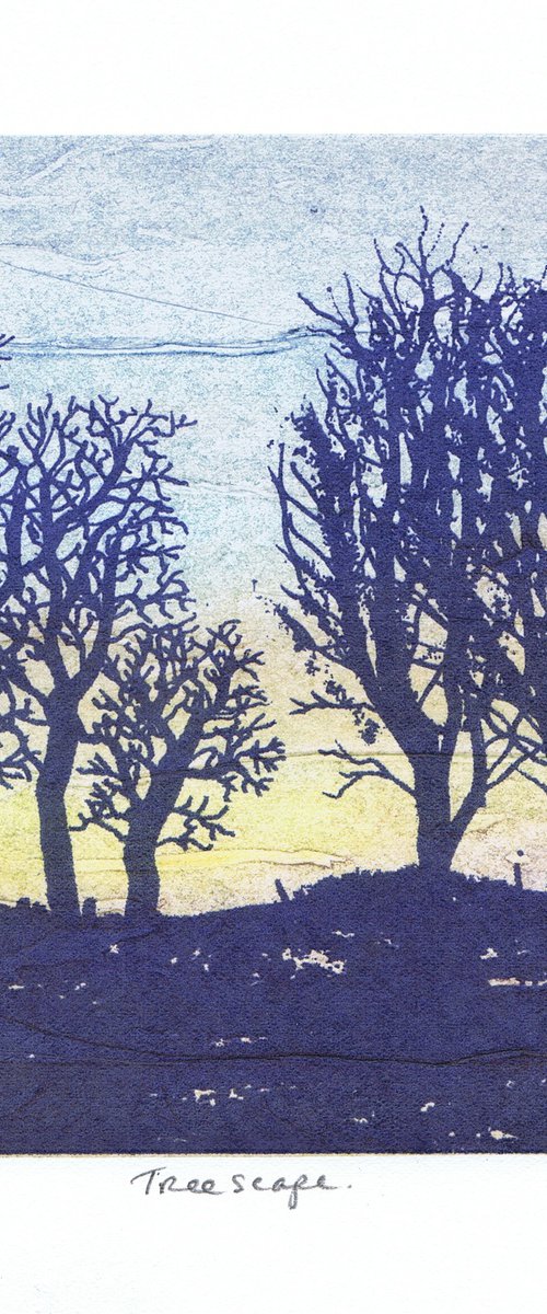 Treescape by Aidan Flanagan Irish Landscapes