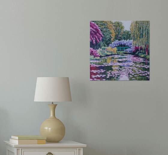 Monet's Bridge and Reflections