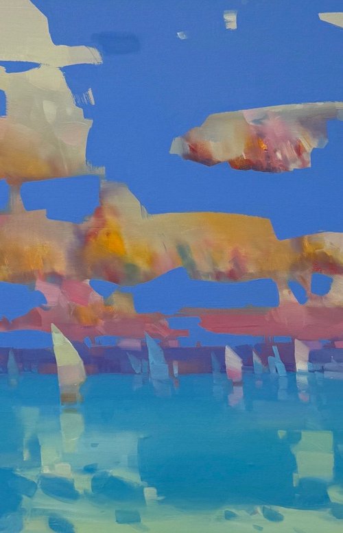 Ochre Clouds by Vahe Yeremyan
