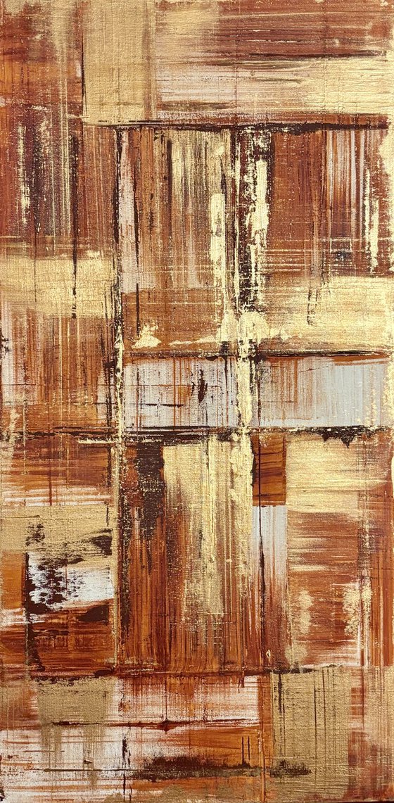 Field of Study Ochre 50x100x2 cm