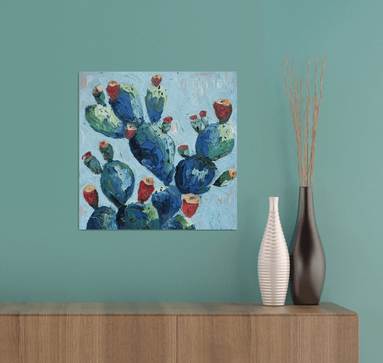 Blue Cactus