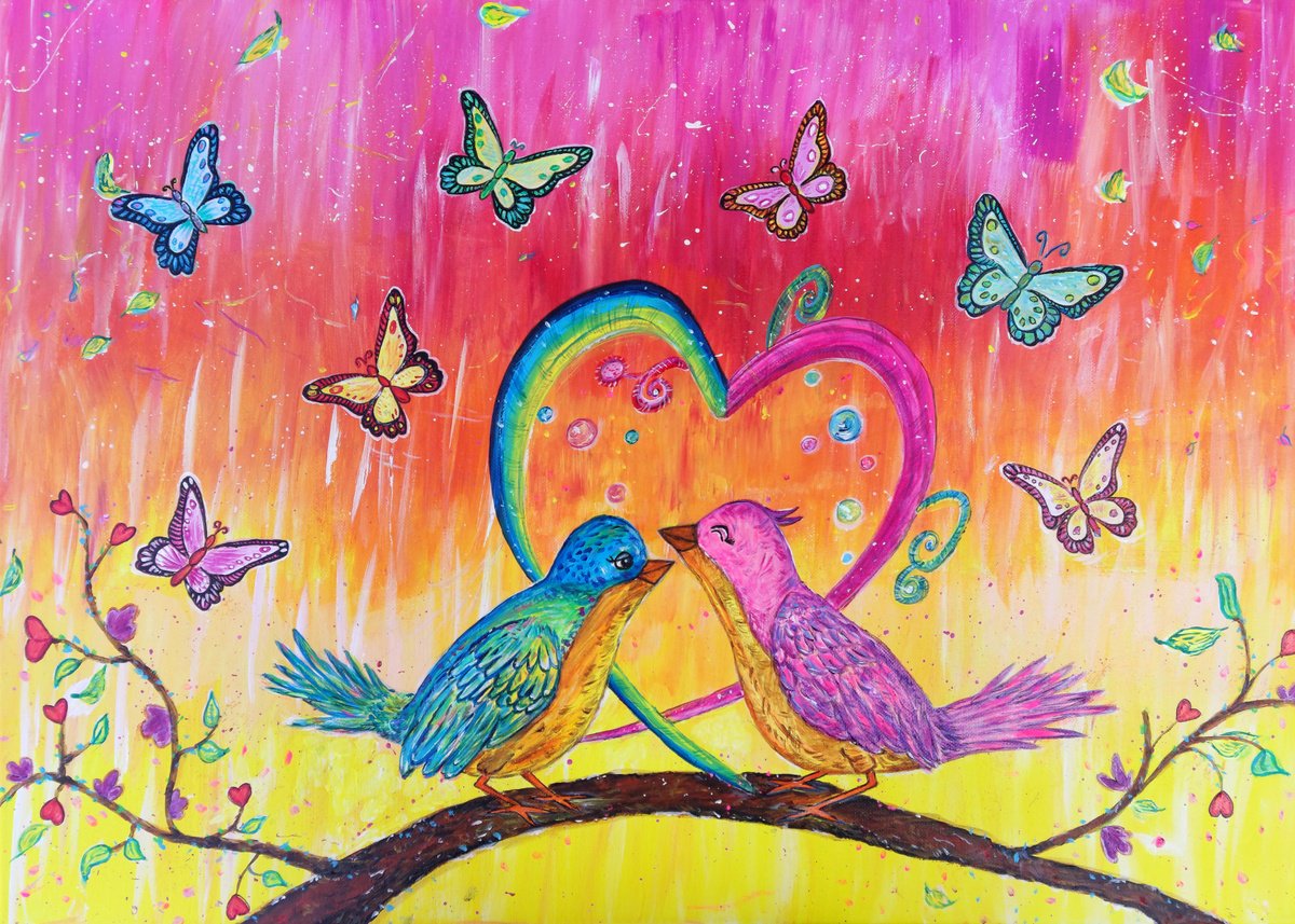 Winged love 2. by Janekova Kristina