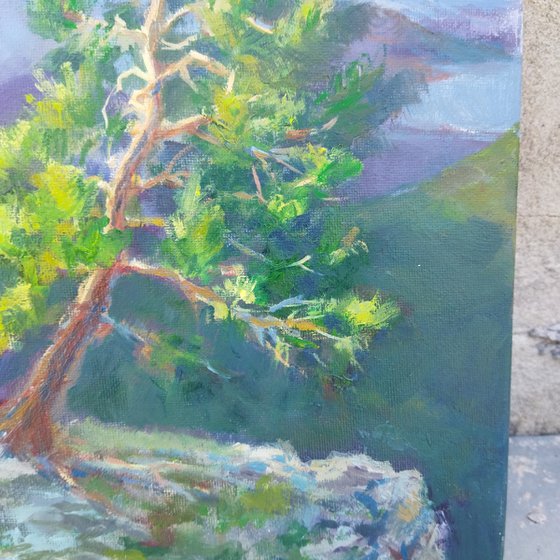 Edge of silence, Mountain landscape