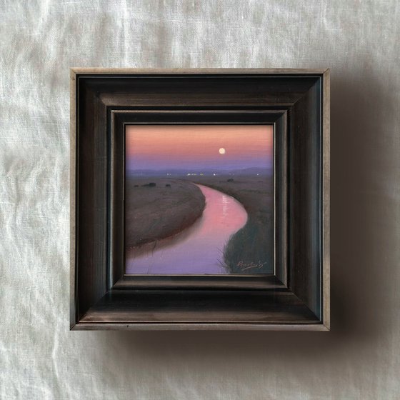 Violet Hues Landscape