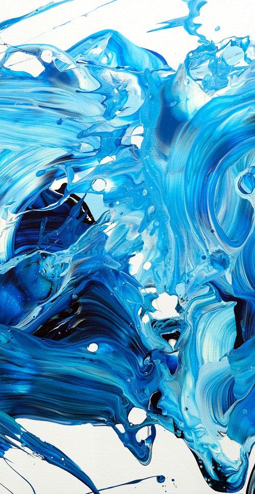 Blue Expressions by Behshad Arjomandi