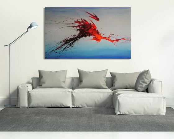 Effervescence (Spirits Of Skies 135054) (150 x 90 cm) XXXL (60 x 36 inches)