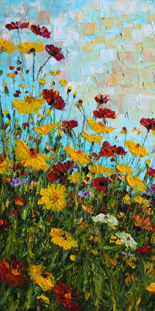 Wild Flowers by Haykuhi Khachatryan
