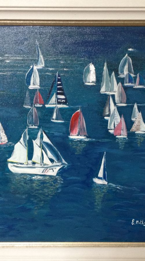 the regatta by Elisabetta Mutty