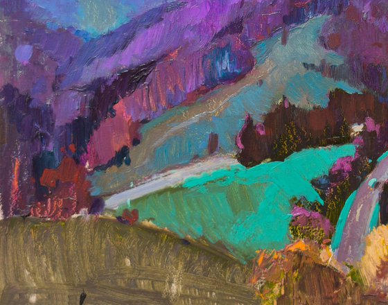 Evening on the Pass
