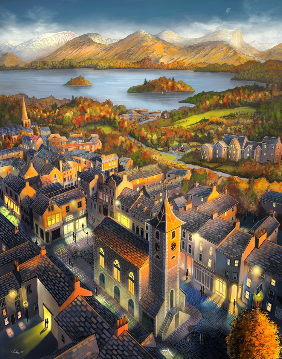 Golden Keswick by Graham McKenzie-Smith