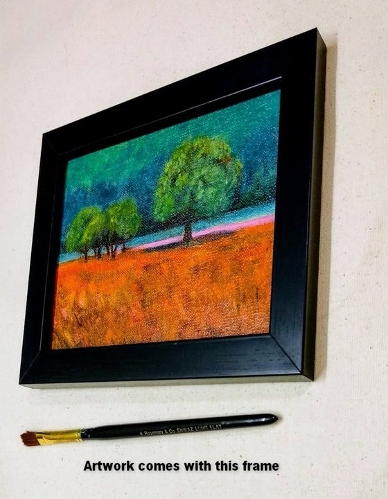 Miniature Expressionist Landscape