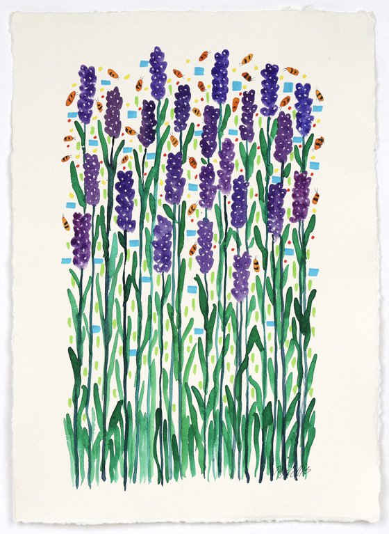 Lavender and Bees