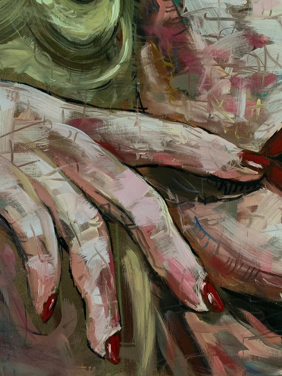 Beautiful female portrait