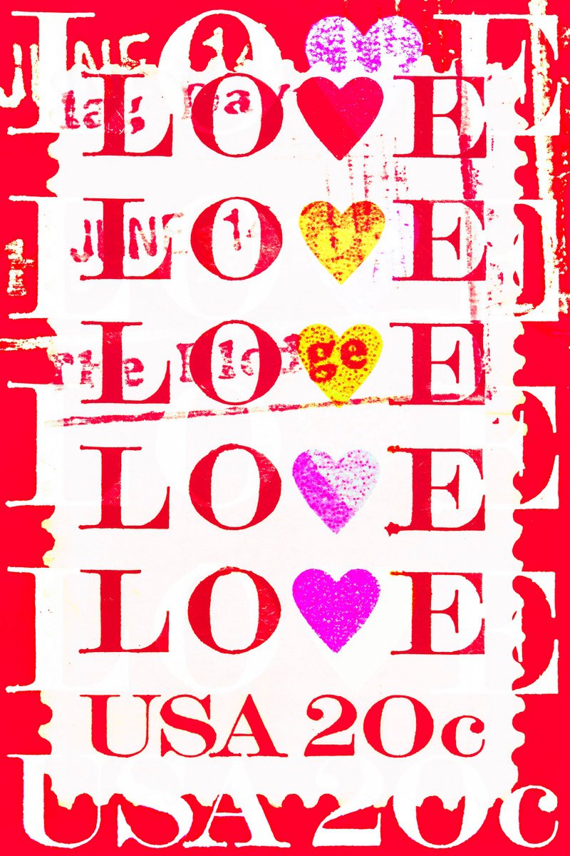 Typographic Abstract Photograph By Deborah Pendell, 20 X 30, Love 20 Cts- Ready To Hang Hd Acrylic, Original Artwork