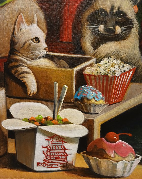 Holidays in the mountain cabin