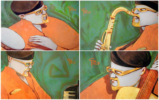 4 Hip Musicians - Quadriptych