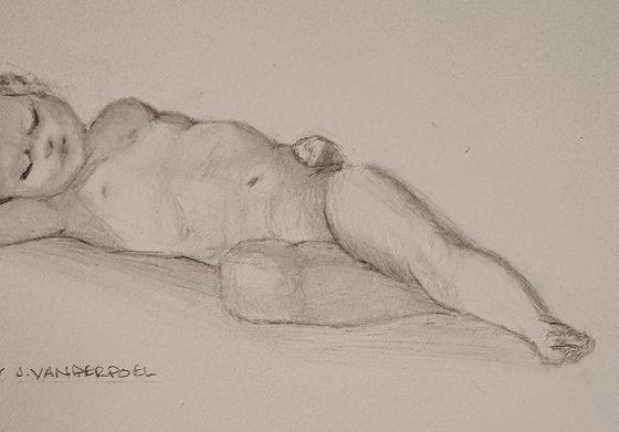 Sleeping Baby after John Vanderpoel