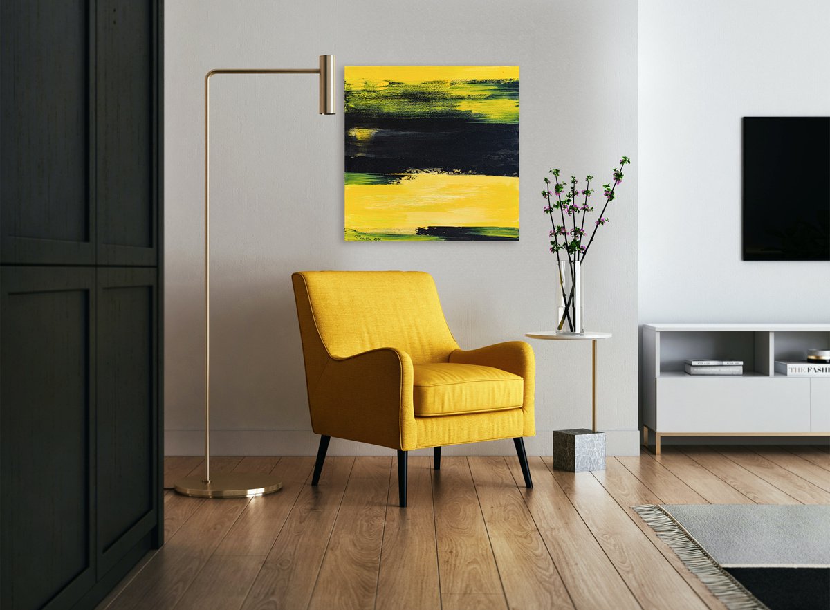  Urban Summer Ii By Cornelia Petrea, 28 X 28, Artwork For Sale On Artfinder