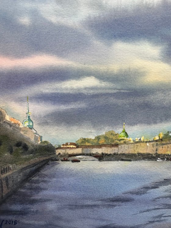 Saint Petersburg. Moika River.