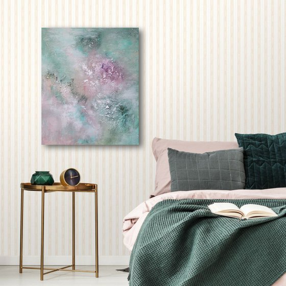 Pastel Abstract Painting