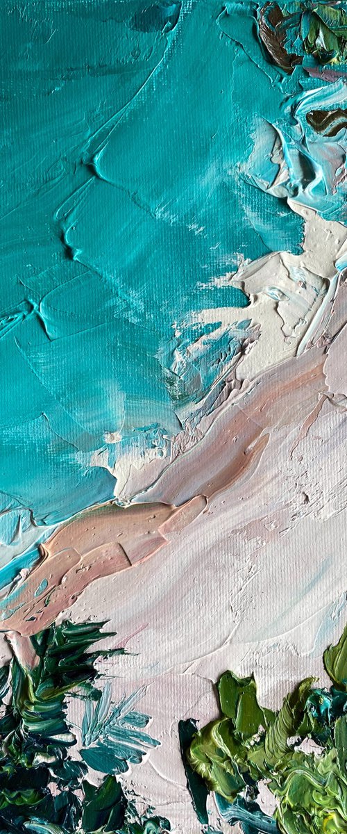 Secret Shore — Aerial Bali Cove by Mily Art